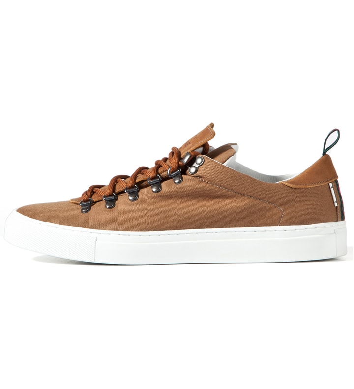 Carhartt x Diemme Brown Canvas Maostica Canvas Low Shoe Placeholder Image