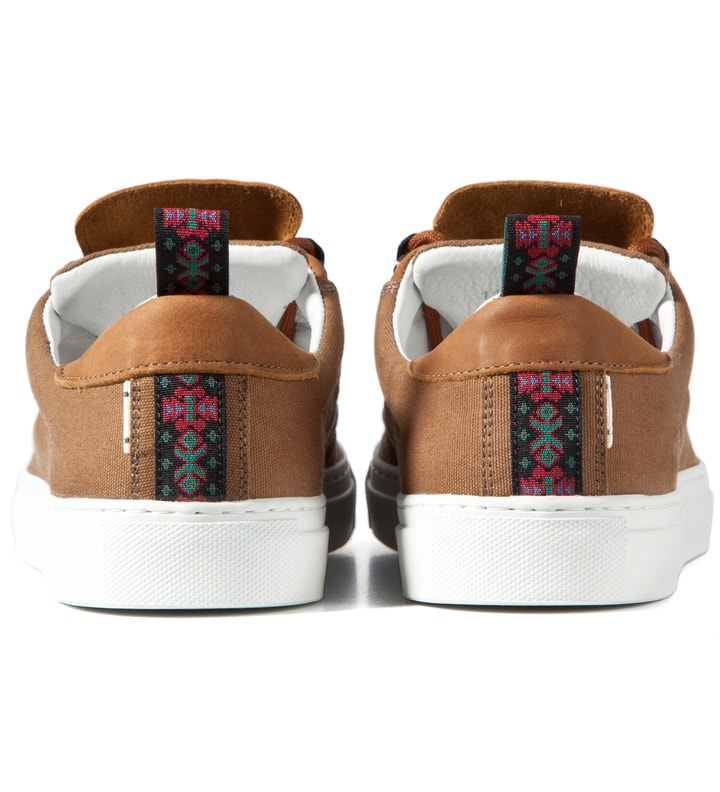 Carhartt x Diemme Brown Canvas Maostica Canvas Low Shoe Placeholder Image