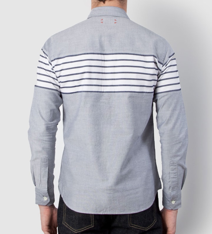 Navy Chest Border Shirt  Placeholder Image
