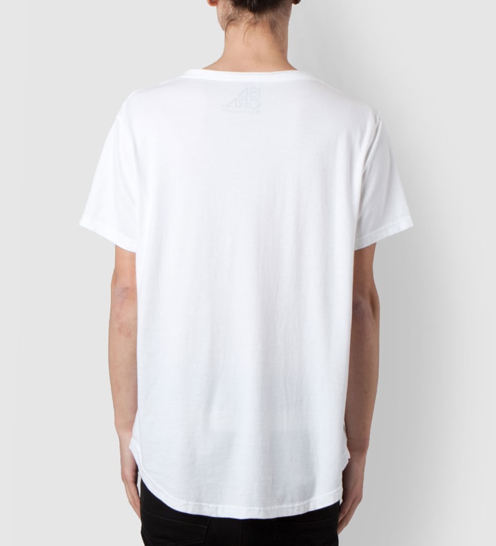 White Geo-Lighted Printed T-Shirt Placeholder Image