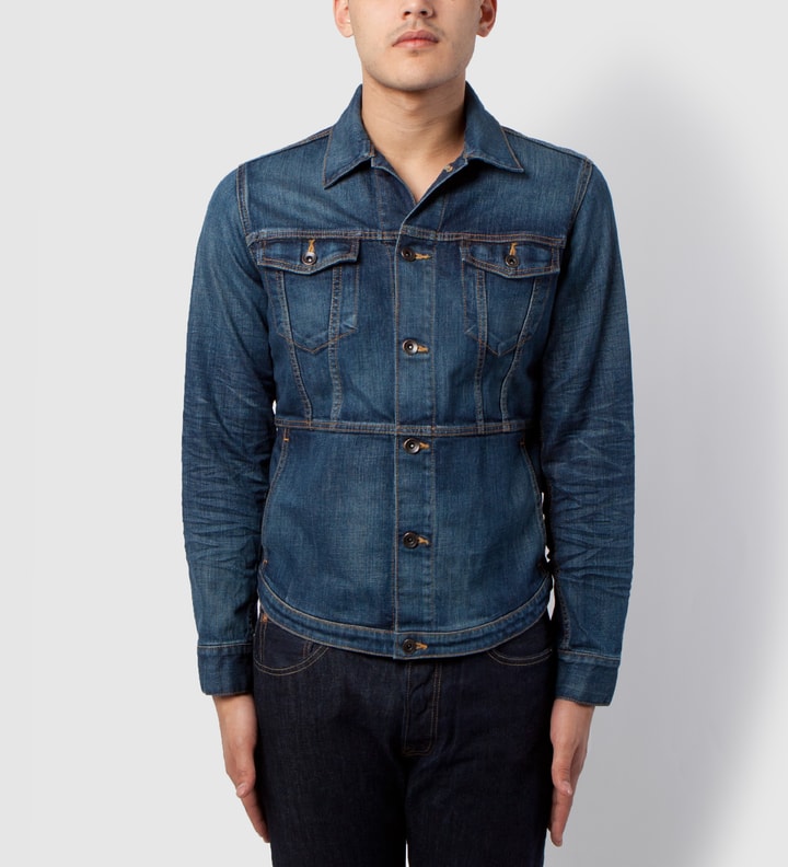 Indigo Denim Trucker Jacket Placeholder Image