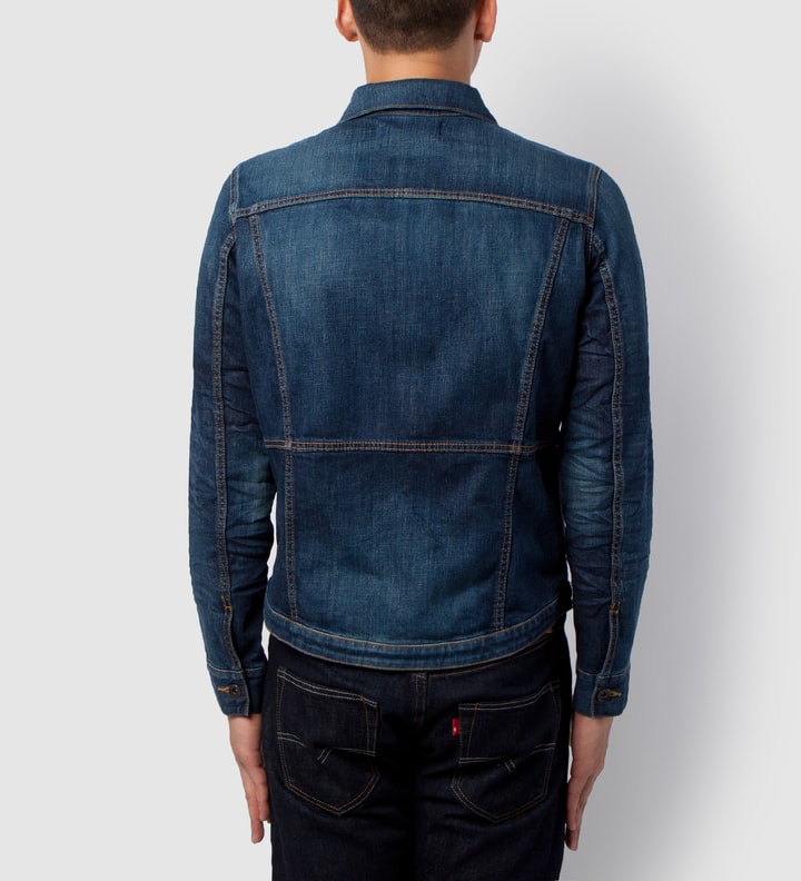 Indigo Denim Trucker Jacket Placeholder Image
