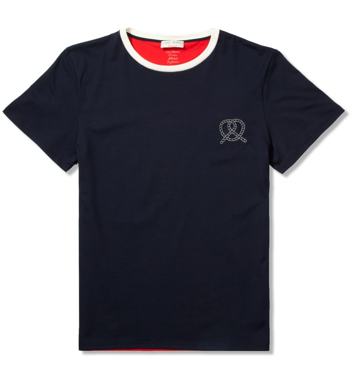 Petit Bateau x Maison Kitsuné Navy T-Shirt  Placeholder Image