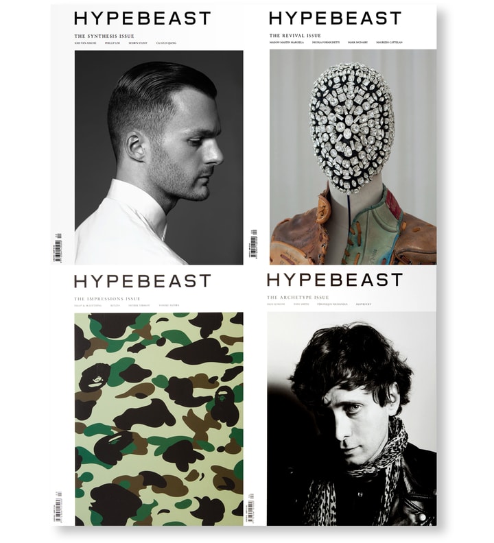 Hypebeast Magazine Pack: Issues 1-4  Placeholder Image