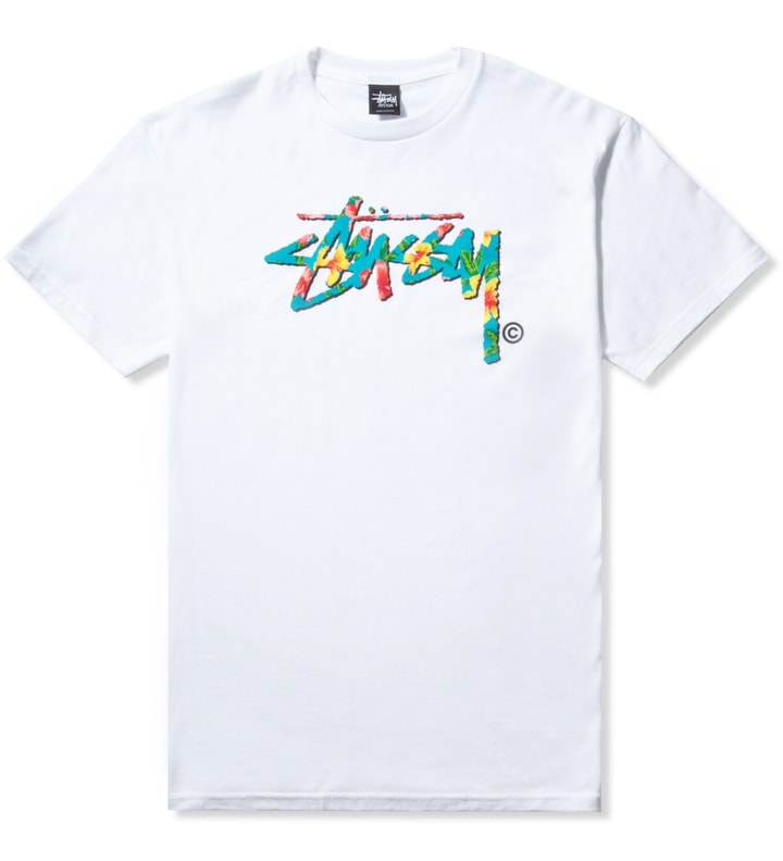 White Flower Stock T-Shirt Placeholder Image