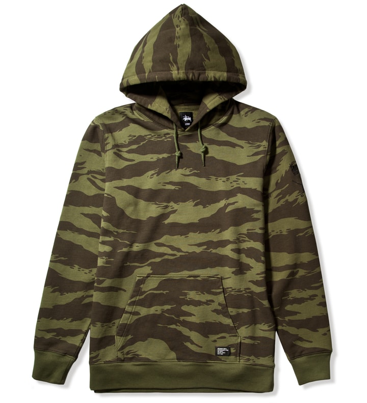 Olive Skull Crown Pullover Hoodie   Placeholder Image