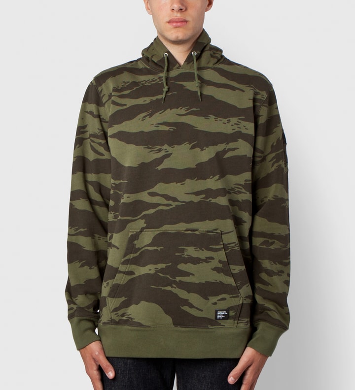 Olive Skull Crown Pullover Hoodie   Placeholder Image