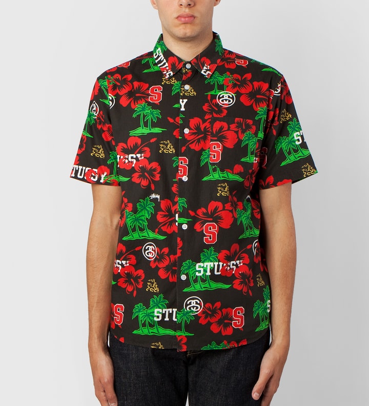 Black Hawaiian Sport Shirt  Placeholder Image