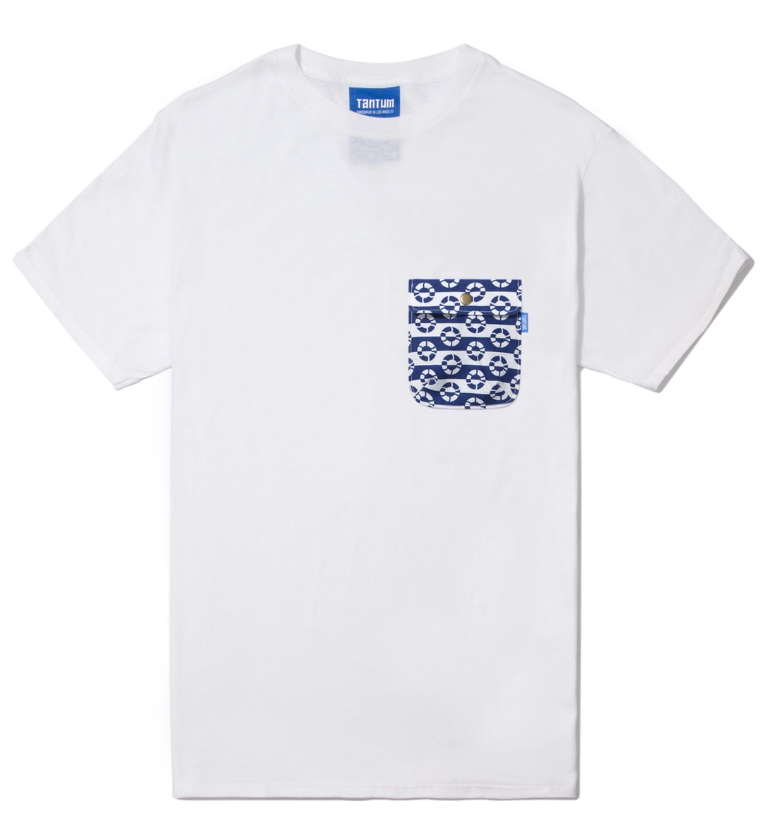 White Life Buoy Chief Pocket T-Shirt Placeholder Image