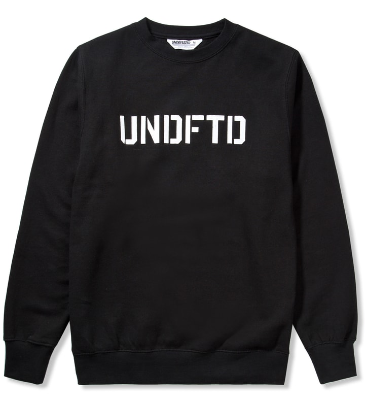 Black UNDFTD Basic Pullover Crew  Placeholder Image