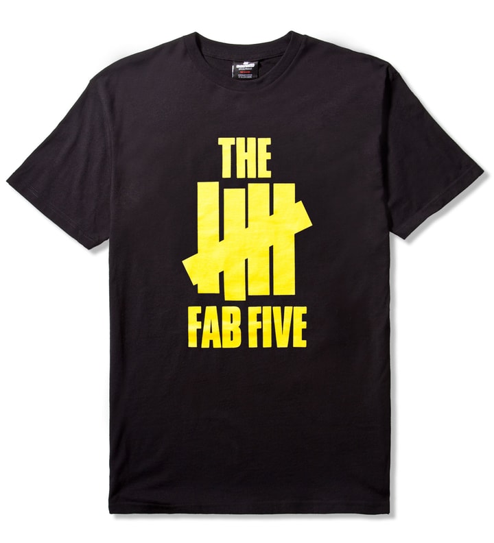 Black Fab Five T-Shirt Placeholder Image