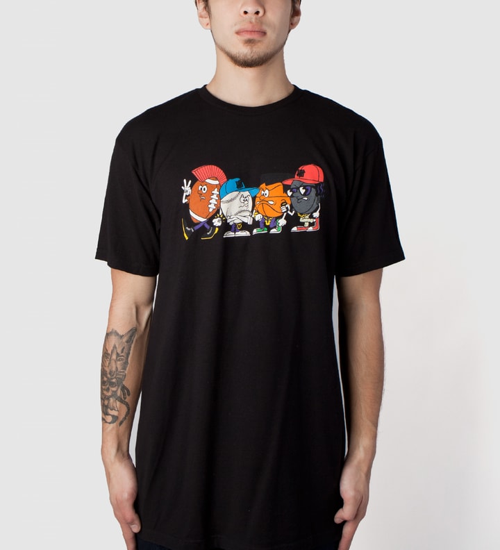 Black UNDFTD Doods T-Shirt Placeholder Image