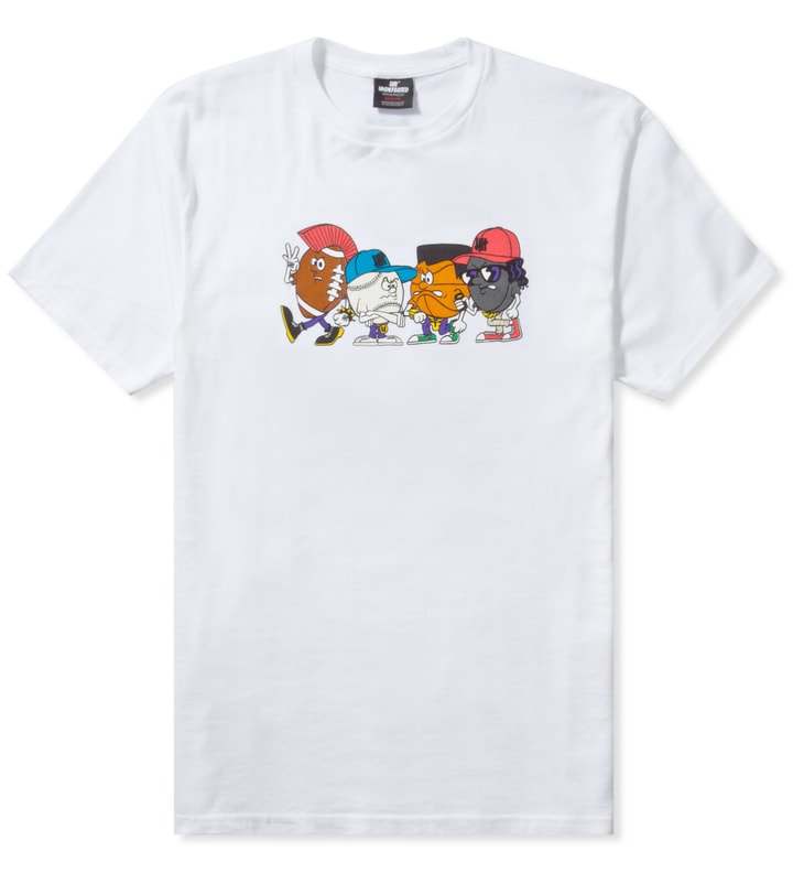 White UNDFTD Doods T-Shirt Placeholder Image