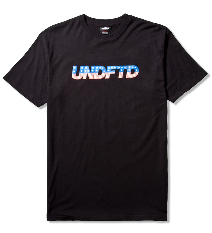 Black USFL T-Shirt Placeholder Image