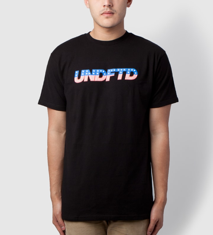 Black USFL T-Shirt Placeholder Image