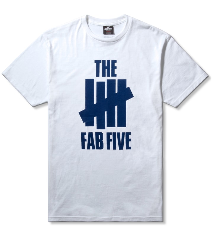 White Fab Five T-Shirt Placeholder Image