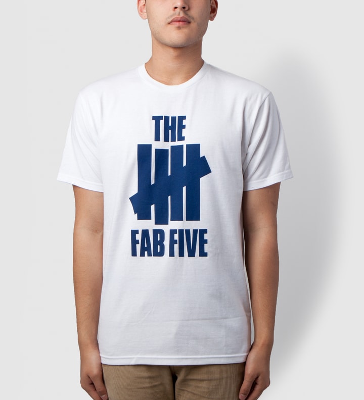 White Fab Five T-Shirt Placeholder Image