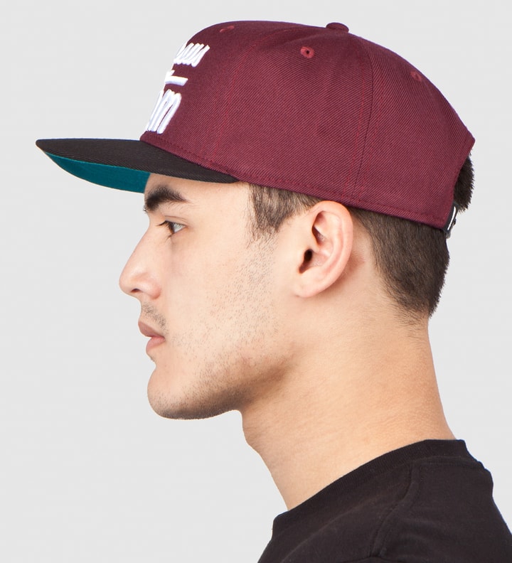 Burgundy Magnum Snapback Ballcap Placeholder Image