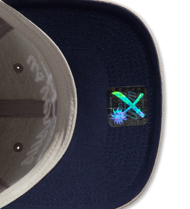 Grey Sideways Snapback Cap Placeholder Image