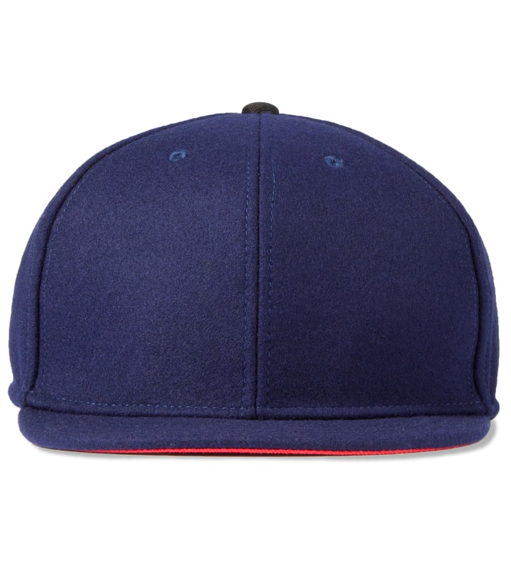 Julien David - Navy Woven Cap | HBX