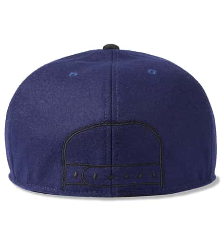Julien David - Navy Woven Cap | HBX