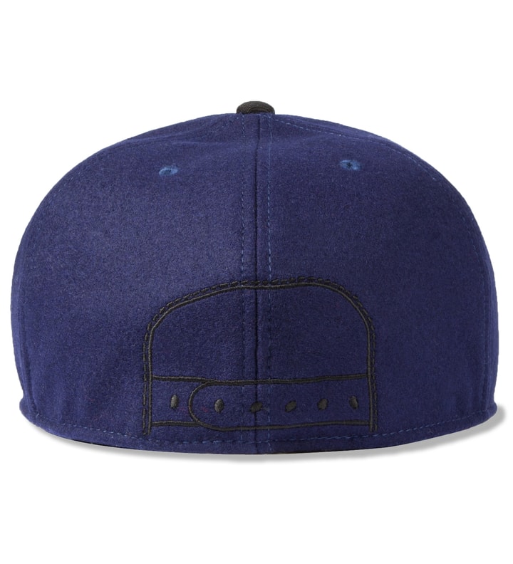 Julien David - Navy Woven Cap | HBX