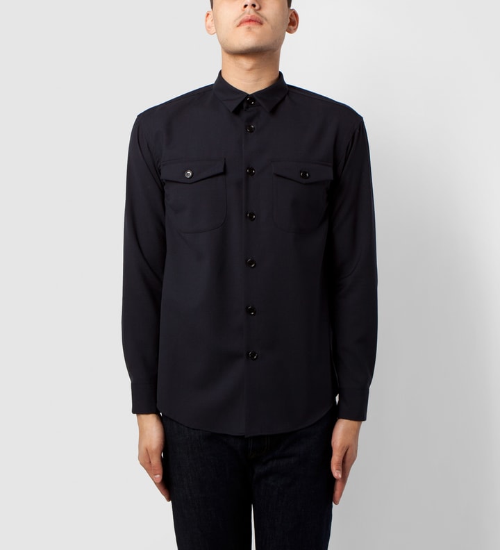 Navy Woven Shirt Placeholder Image