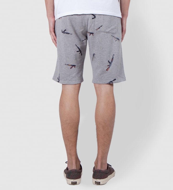 Grey AK47 Sweat Shorts Placeholder Image