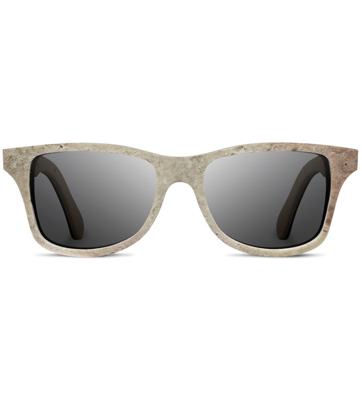 Stone Canby: White - Grey Polarized Sunglasses   Placeholder Image