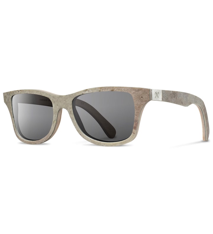Stone Canby: White - Grey Polarized Sunglasses   Placeholder Image