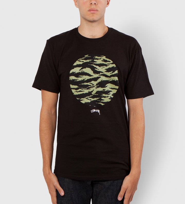 Black Camo Circle T-Shirt   Placeholder Image