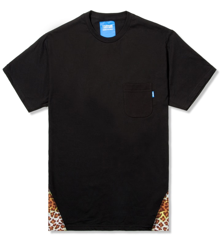 Black Leopard Pyramid T-Shirt Placeholder Image