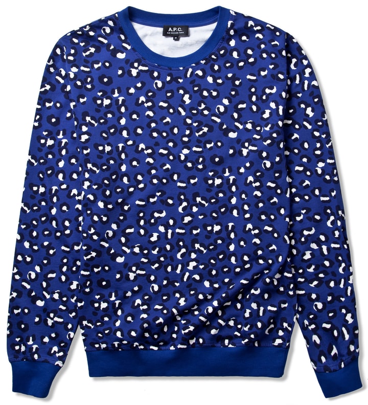 Leopard Print Simple Sweatshirt Placeholder Image