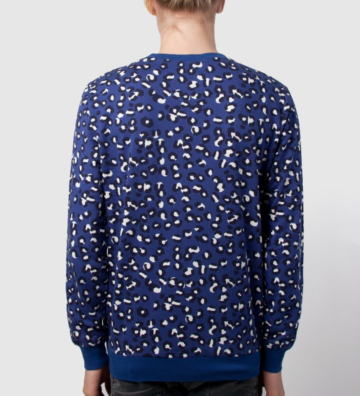 Leopard Print Simple Sweatshirt Placeholder Image