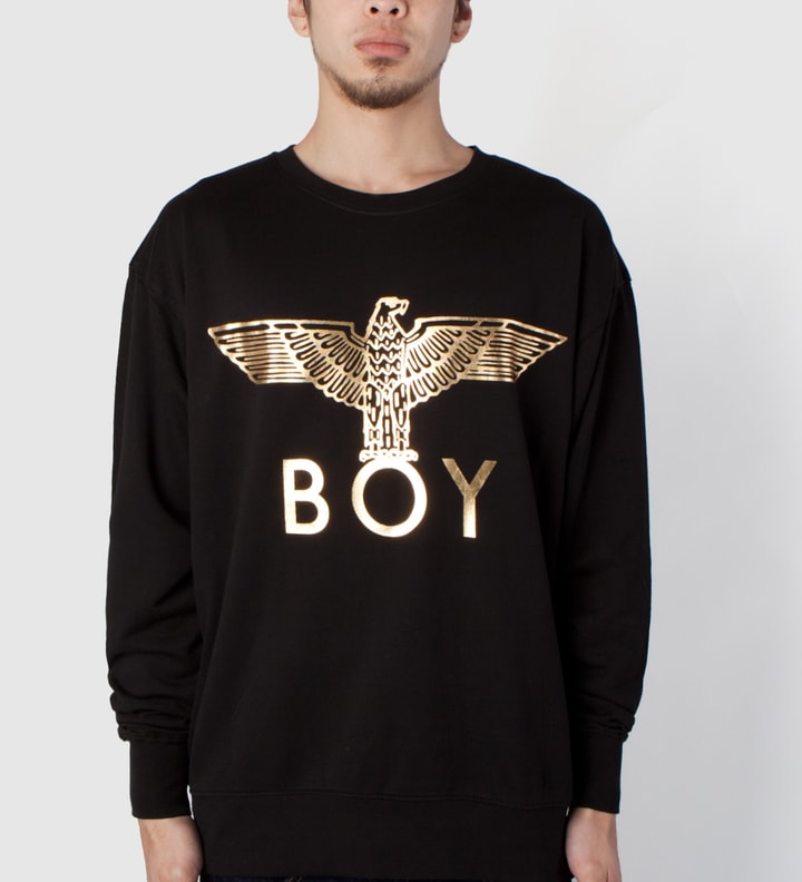 Black/Gold Boy Eagle Sweater  Placeholder Image