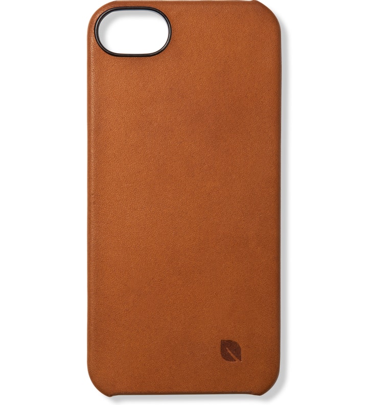 Brown Leather Snap Case for iPhone 5  Placeholder Image