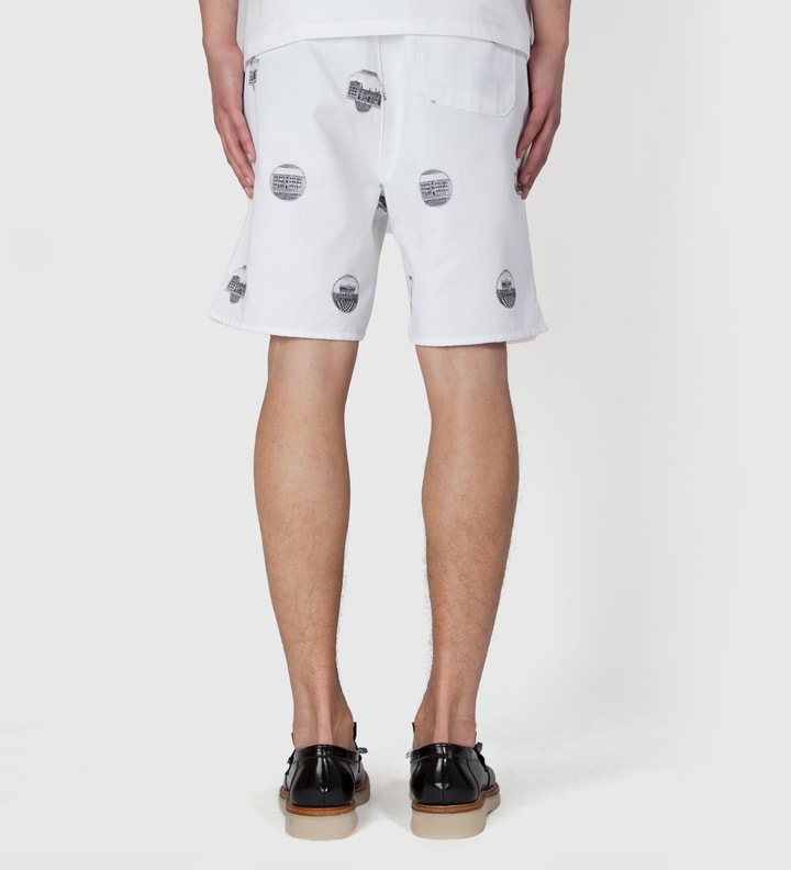 White Leth Bomholt Shorts Placeholder Image