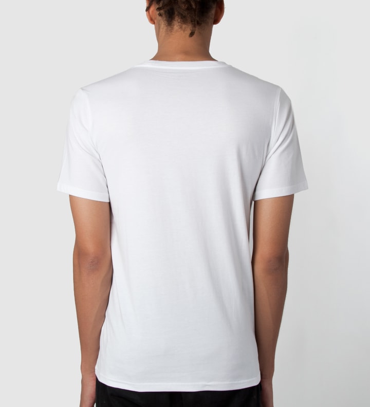 White Authentic Keiichi Collage T-Shirt Placeholder Image