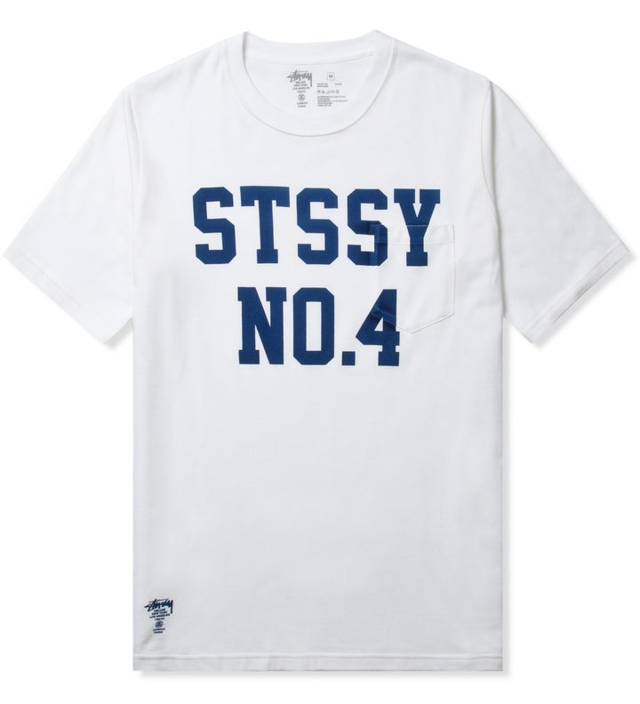 White Printed Pocket Crew Placeholder Image