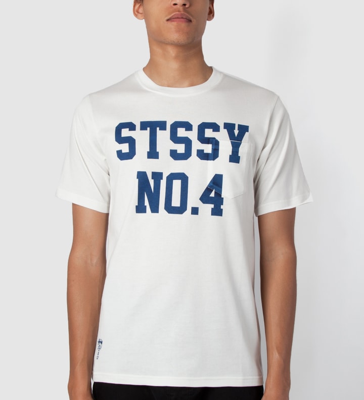White Printed Pocket Crew Placeholder Image