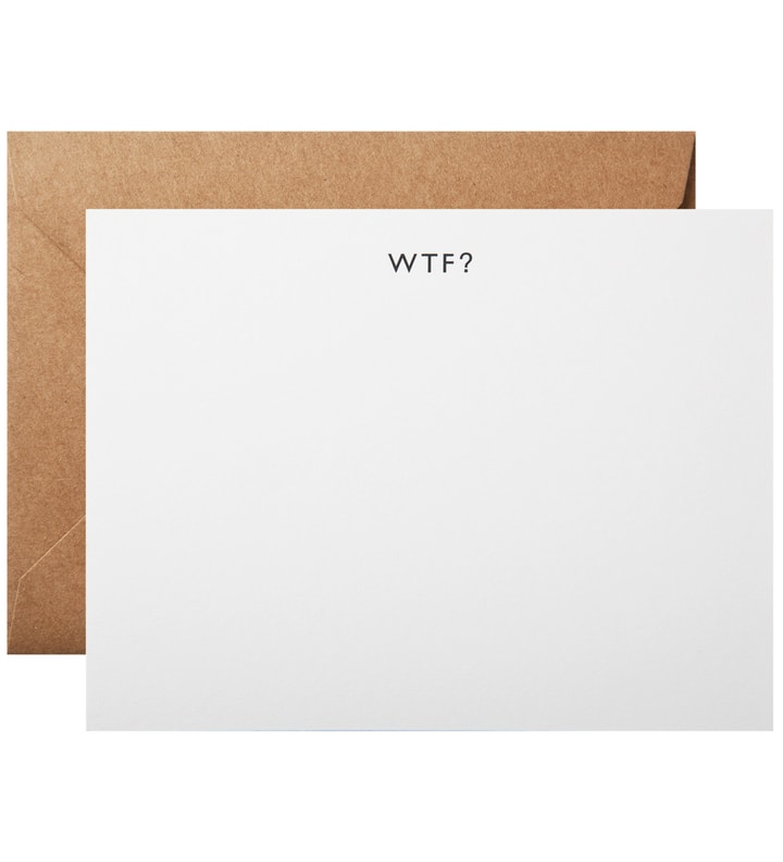 WTF? Note Cards (6 Pack) Placeholder Image