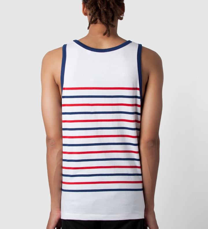 White Stripe Tank Top  Placeholder Image