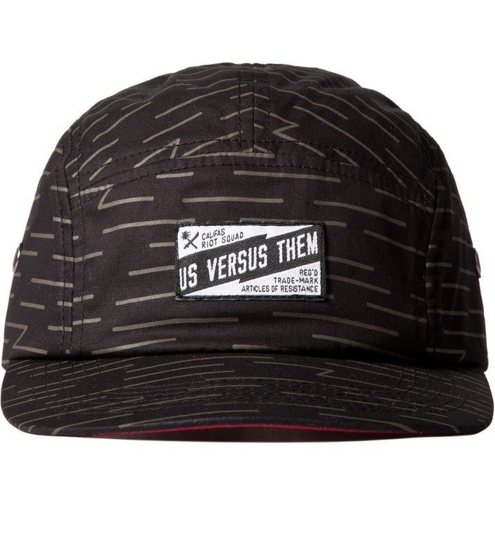 Black Sideways Camp Cap Placeholder Image