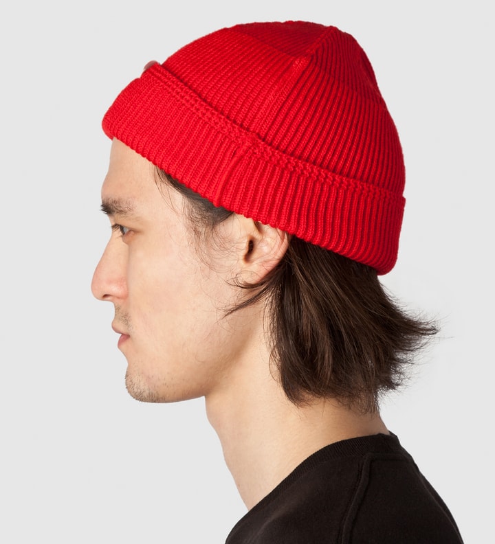 Red M-Cone Beanie  Placeholder Image