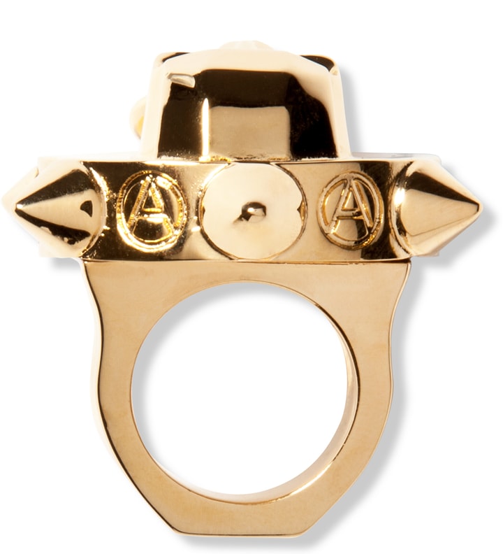 Gold Metal Skull Ring Placeholder Image