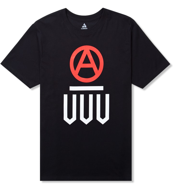Black VVV Anarchy T-Shirt  Placeholder Image