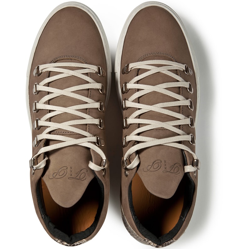 Grey Nubuck Python Heel Mountain Cut Placeholder Image