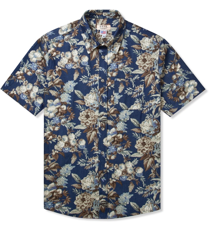 Floral Denim Marcus Shirt Placeholder Image