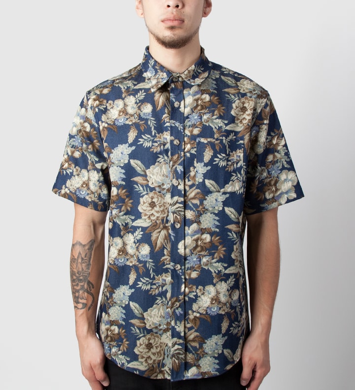 Floral Denim Marcus Shirt Placeholder Image