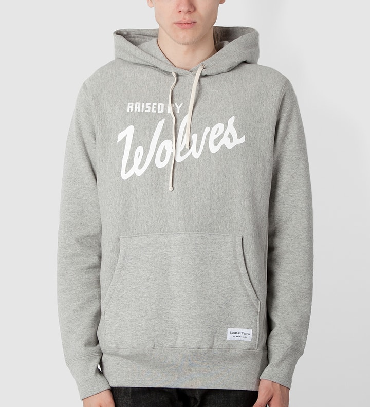 Heather Grey Varsity Pullover Hoodie Placeholder Image